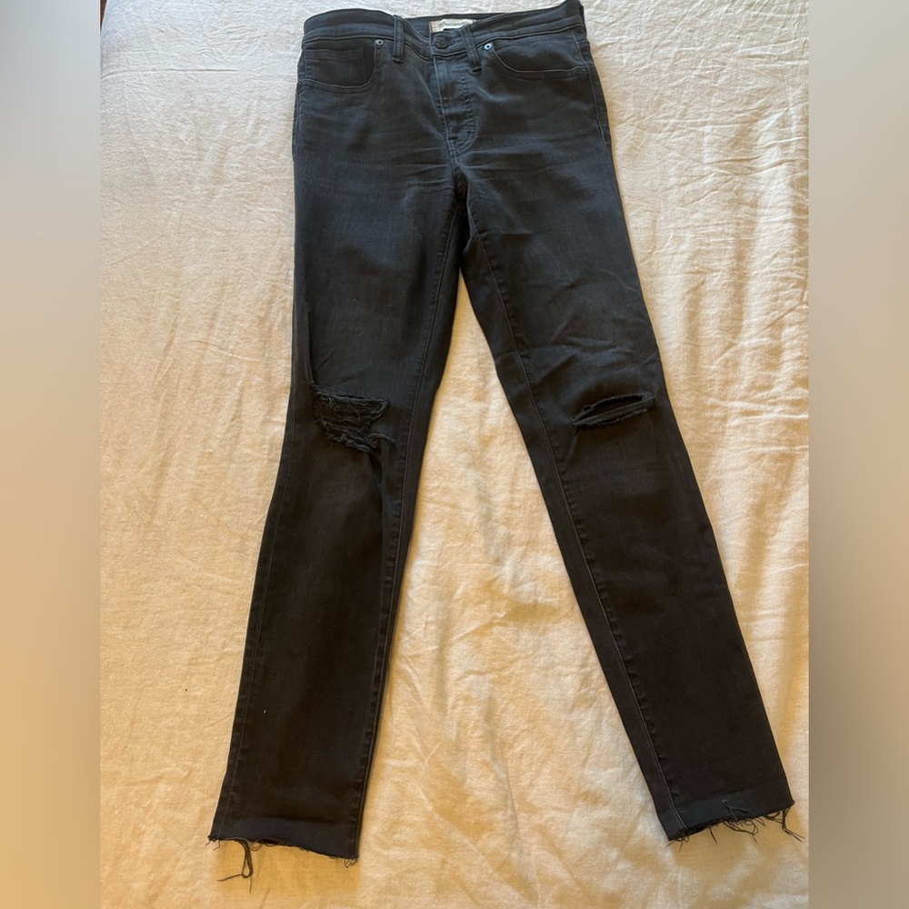 Madewell Black Skinny Jeans